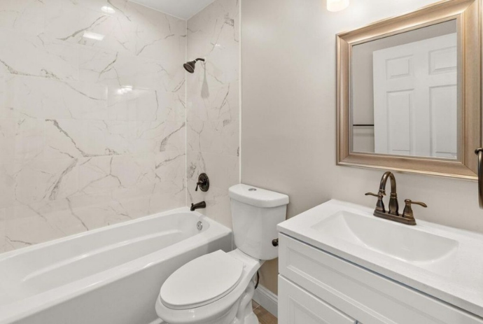 bathroom at cedarcrest, our frederick treatment facility