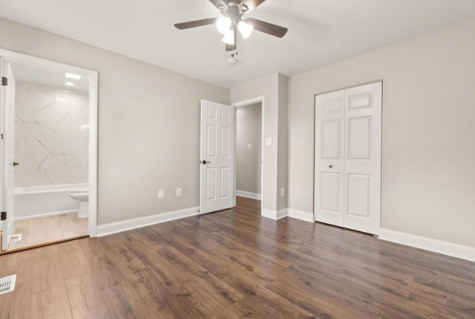 main bedroom at cedarcrest, our frederick halfway house